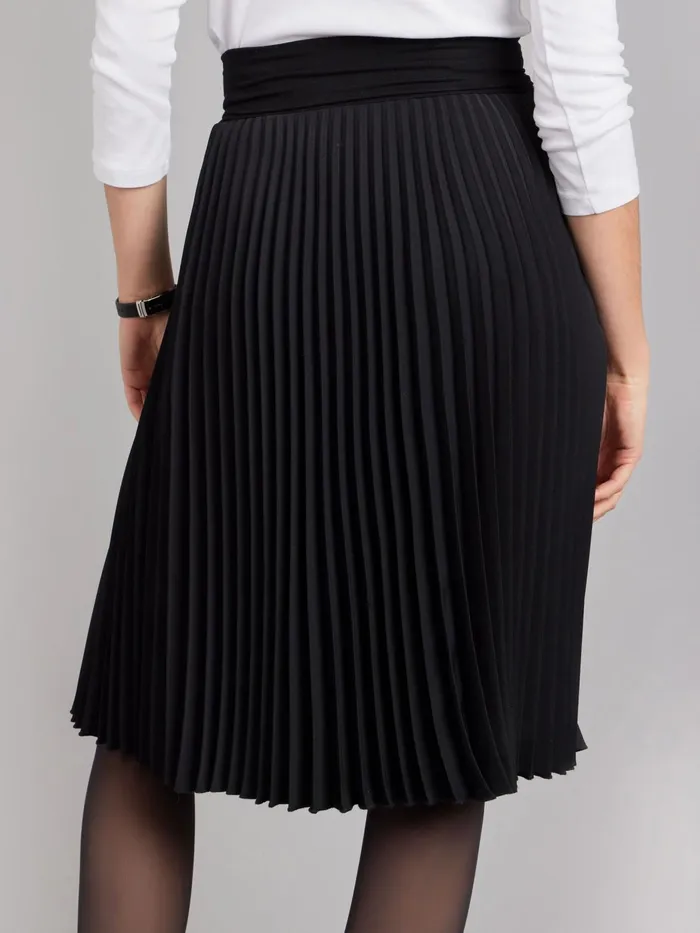 Agns B Skirts and Shorts Women Black Baa Pleated Skirt