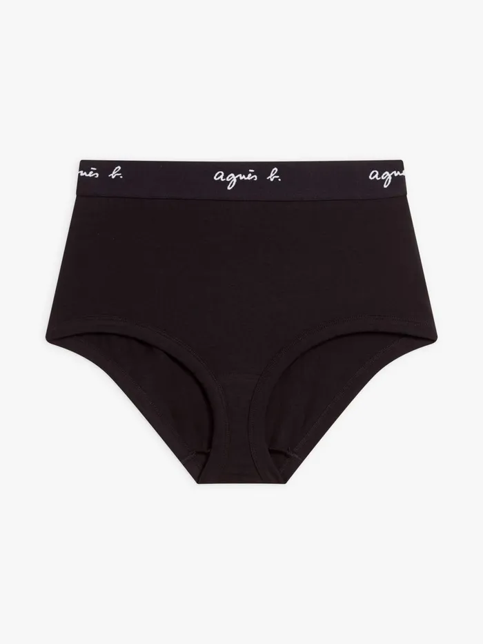 Agns B Skirts and Shorts Women Black Cotton Jersey Madelaine Culottes