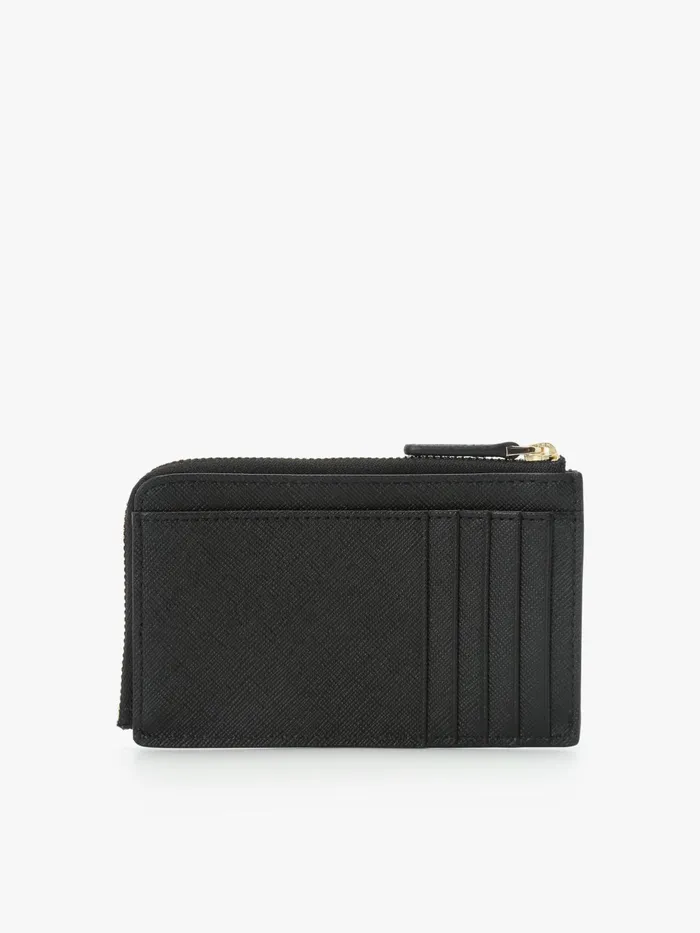Agns B Small Leather Goods Women Black Leather Cardholder