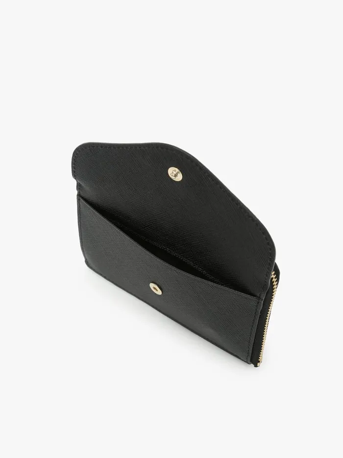 Agns B Small Leather Goods Women Black Leather Cardholder