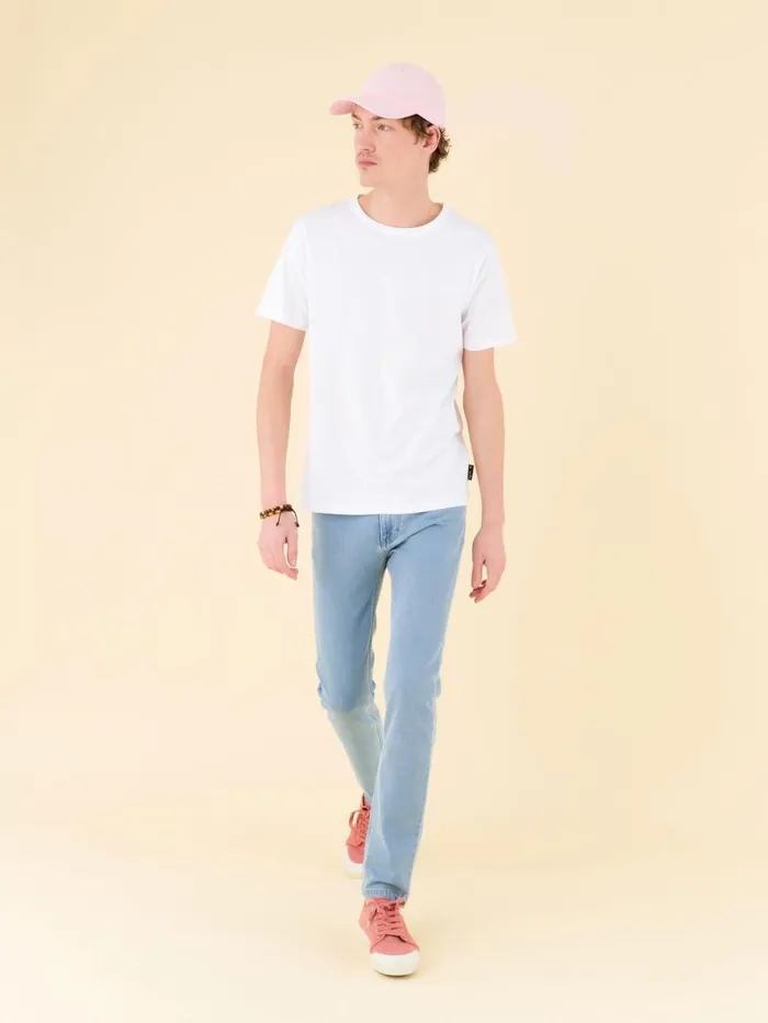 Agns B Tshirts and Polo Shirts Men White Short Sleeves Coulos Tshirt