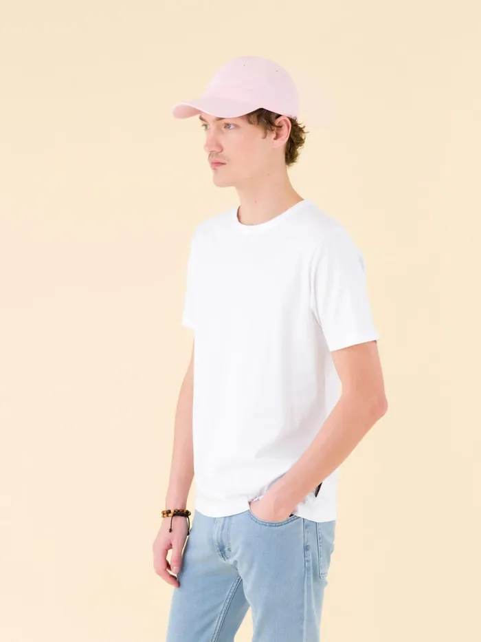 Agns B Tshirts and Polo Shirts Men White Short Sleeves Coulos Tshirt