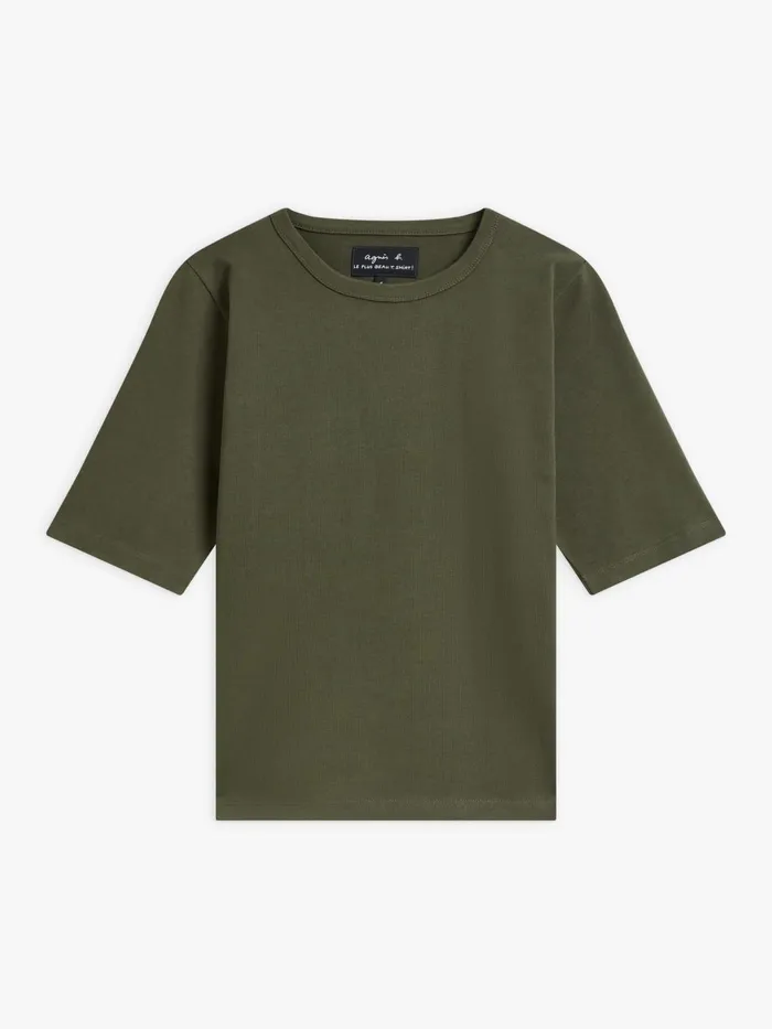 Agns B Tshirts and Tank Tops Women Green Cotton Brando Tshirt
