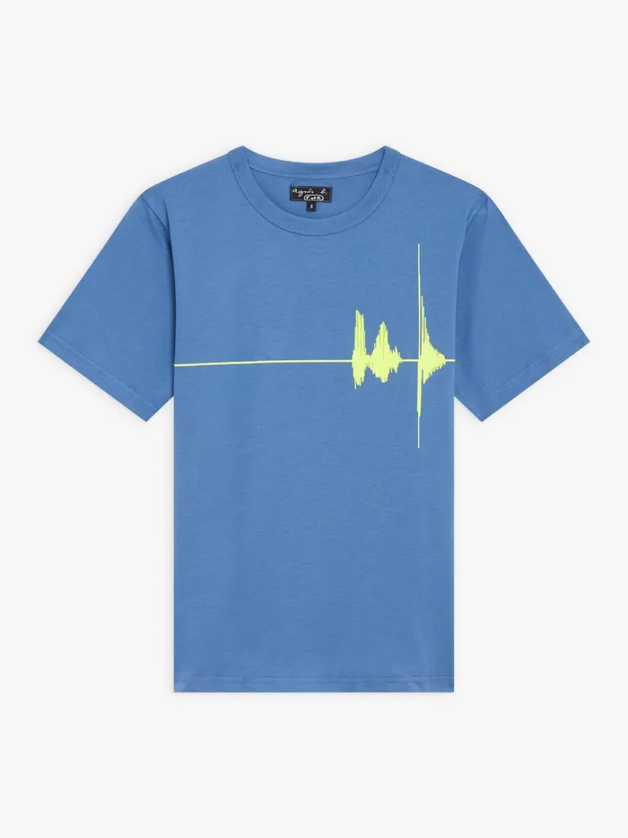 Agns B Tshirts and Tank Tops WomenMen Blue Le Mixte Artist Jeremy Deller Unisex Cotton Jersey Tshirt Agns B Tshirts and Tank Tops WomenMen Blue Le Mixte Artist Jeremy Deller Unisex Cotton Jersey Tshirt