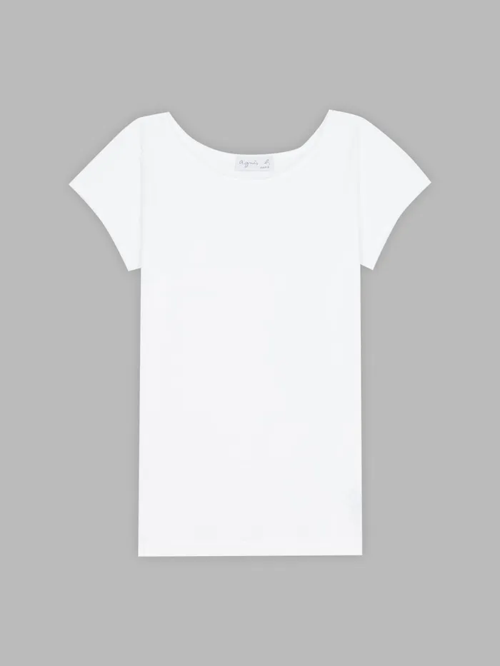 Agns B Tshirts and Tank Tops Women White Short Sleeve Australia Tshirt