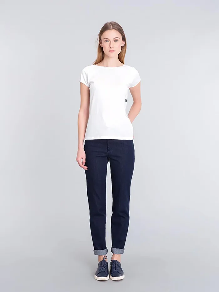 Agns B Tshirts and Tank Tops Women White Short Sleeve Australia Tshirt