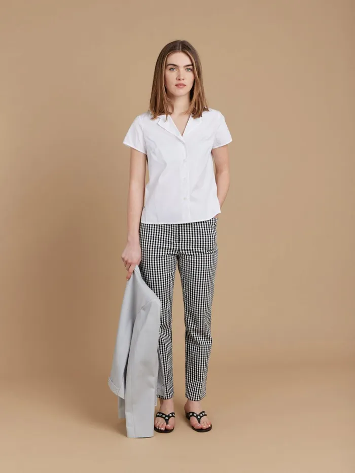 Agns B Tops and Shirts Women White Cotton Liseron Shirt