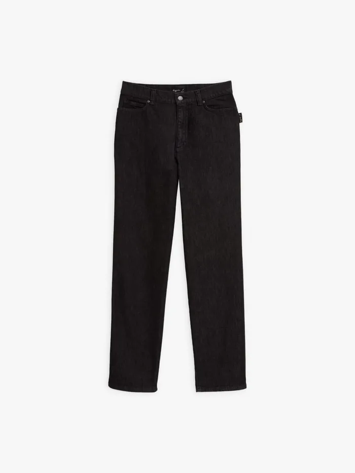 Agns B Trousers and Jeans Women Heather Black 2 Regular Jeans