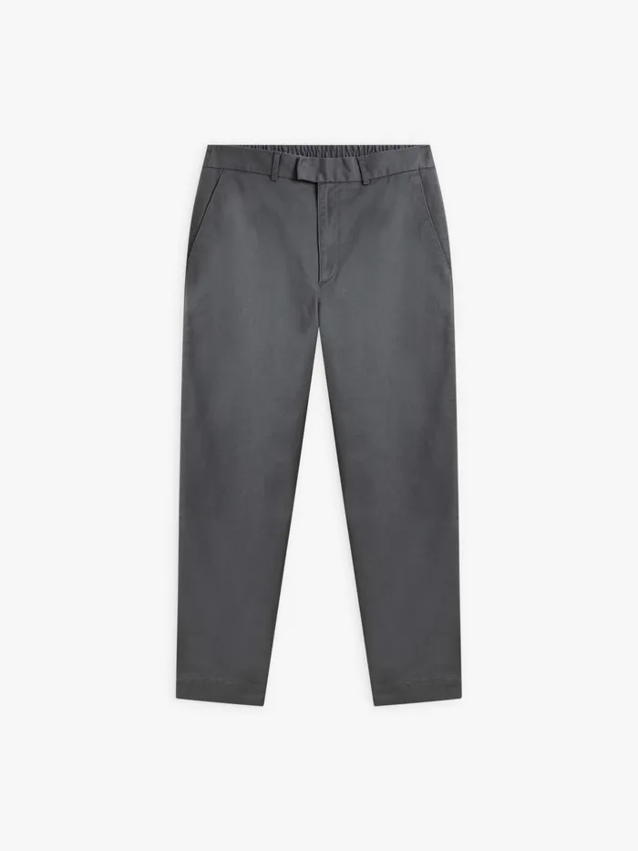 Agns B Trousers Men Grey Cotton Jami Trousers