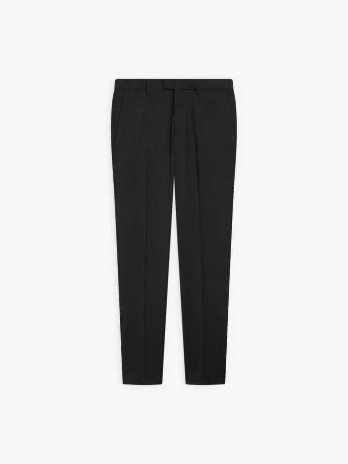 Agns B Trousers Men Grey Wool Lucky Slim Trousers