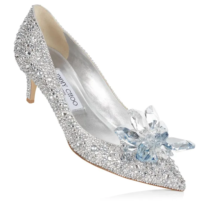 Allure Crystal Covered Pointy Toe Pumps Crystal Women JIMMY CHOO Pumps