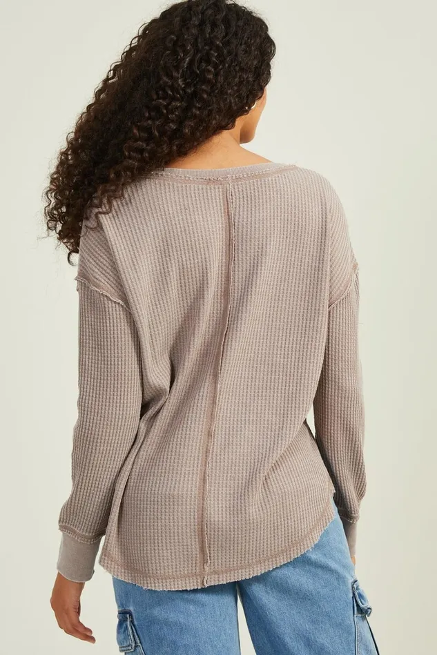Altar039d State Anna Thermal Tunic Top Women Blouses