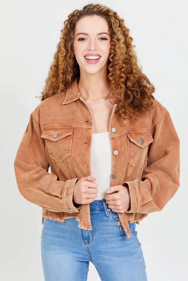 Altar039d State Brienne Corduroy Shacket Women Jackets