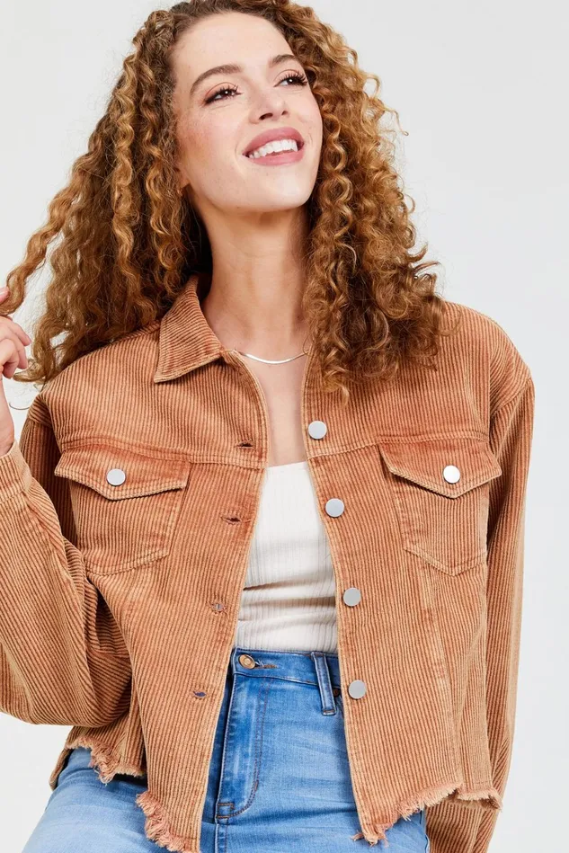 Altar039d State Brienne Corduroy Shacket Women Jackets