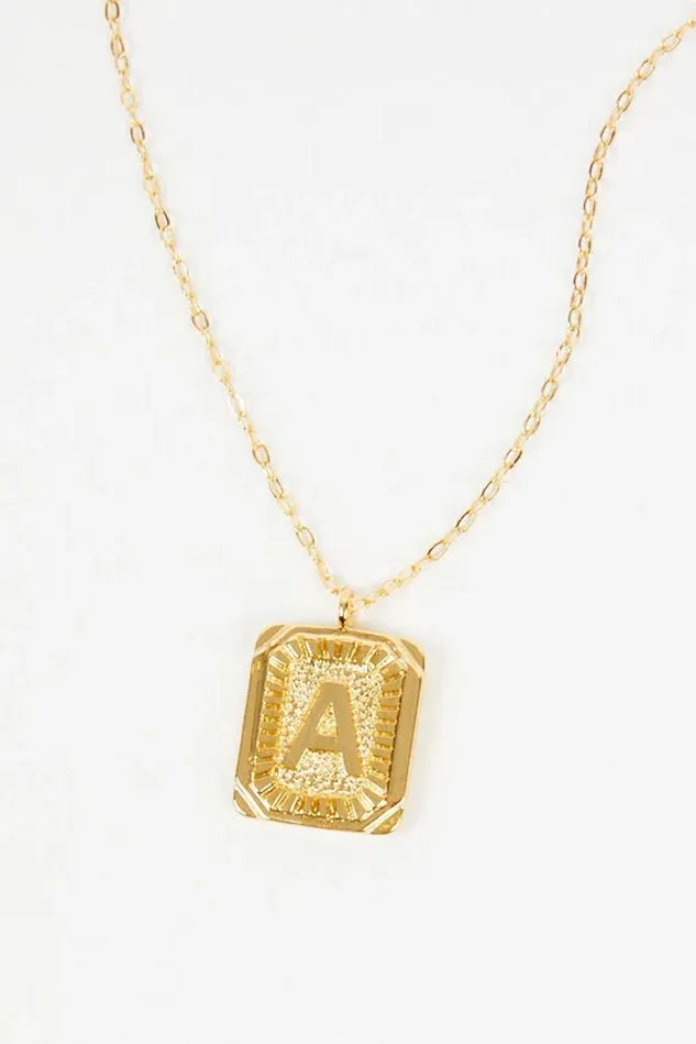 Altar039d State Burst Tag Monogram Necklace 8211 A Women Jewelry