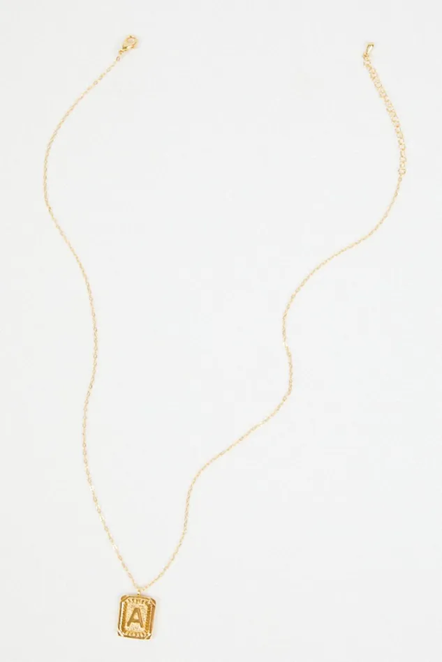 Altar039d State Burst Tag Monogram Necklace 8211 A Women Jewelry