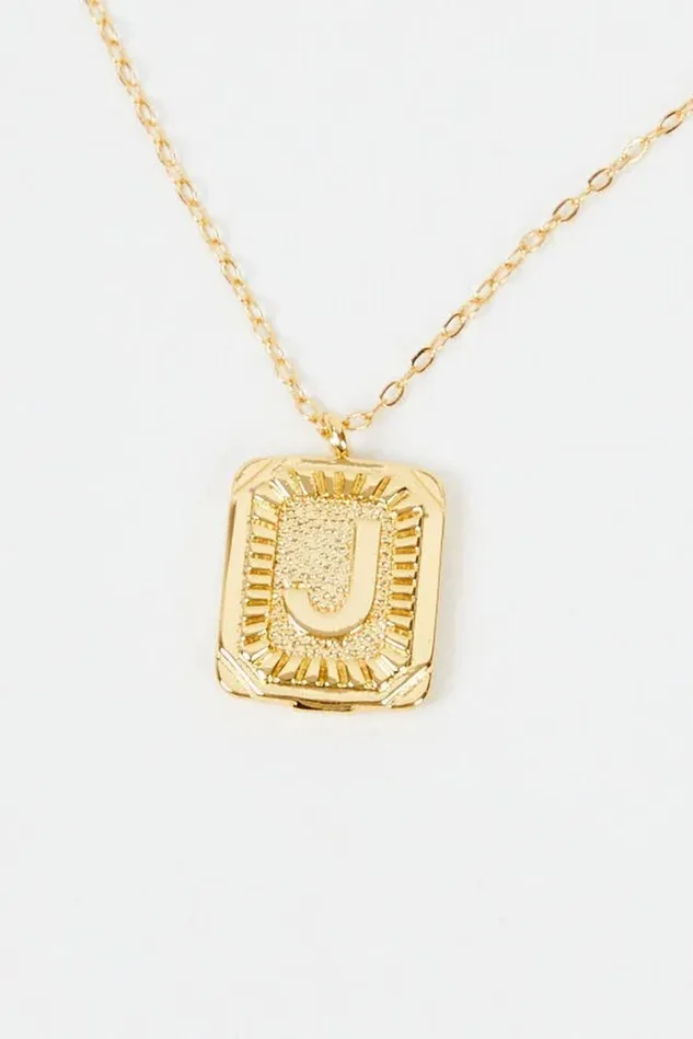 Altar039d State Burst Tag Monogram Necklace 8211 J Women Jewelry