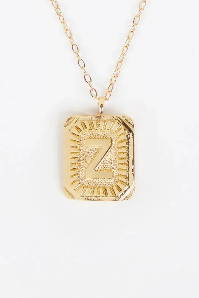 Altar039d State Burst Tag Monogram Necklace 8211 Z Women Jewelry