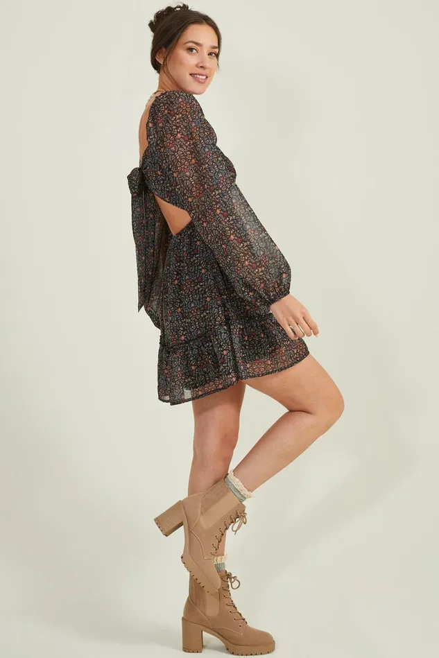 Altar039d State Candace Floral Mini Dress Women Mini