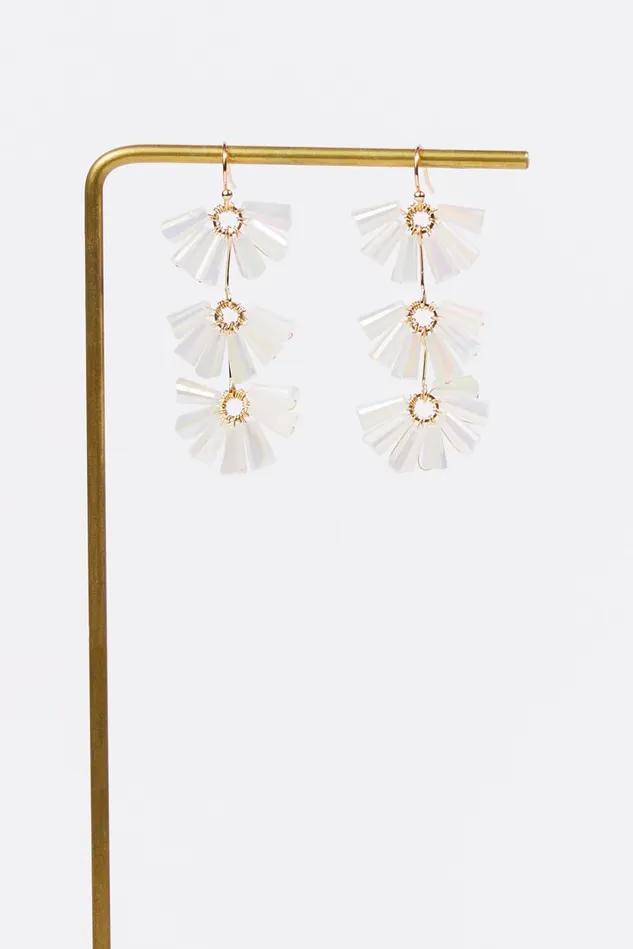 Altar039d State Cascading Floral Dangle Earrings Women Jewelry