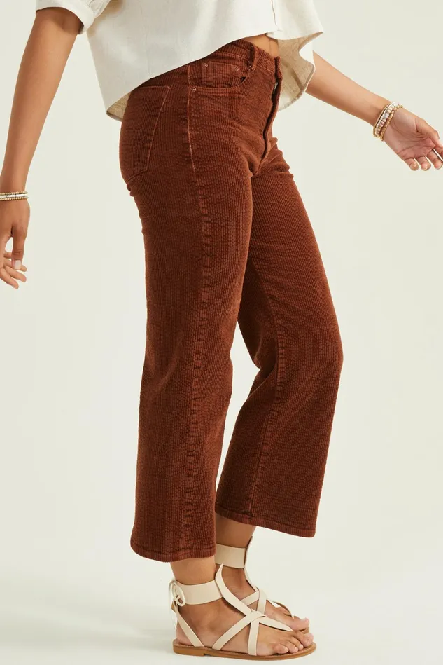 Altar039d State CeCe Cropped Corduroy Pants Women Pants