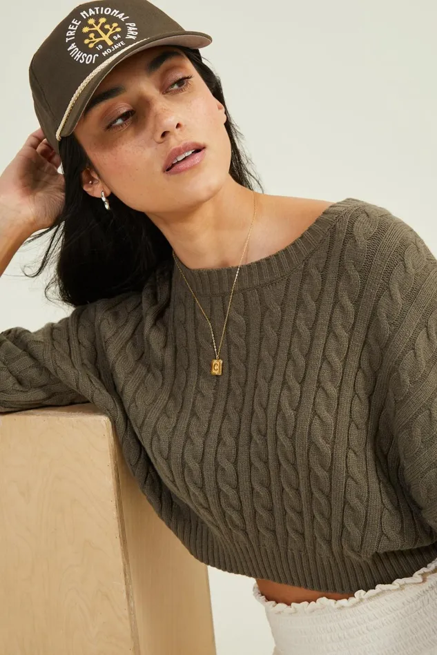 Altar039d State Charlie Cropped Sweater Women Cropped Sweaters