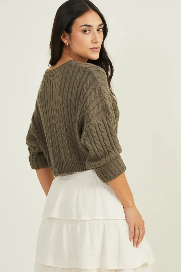 Altar039d State Charlie Cropped Sweater Women Cropped Sweaters