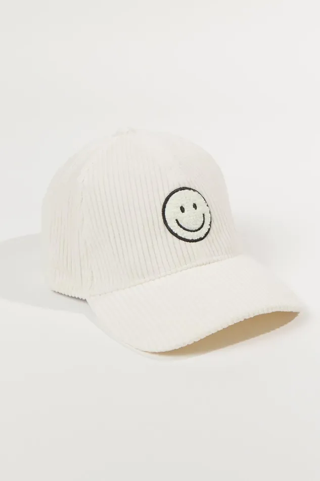 Altar039d State Chenille Smiley Baseball Cap Women Hats