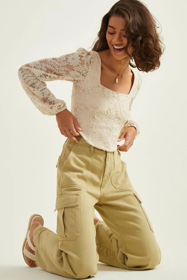 Altar039d State Chicago Lace Corset Top Women Blouses
