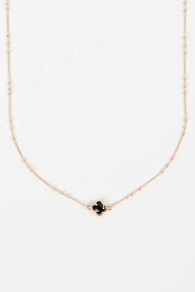 Altar039d State Dainty Clover Charm Choker Necklace Women Jewelry