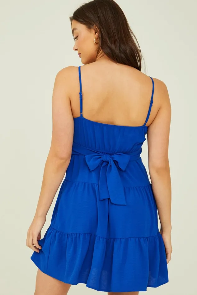 Altar039d State Daniella Crossover Dress Women Mini