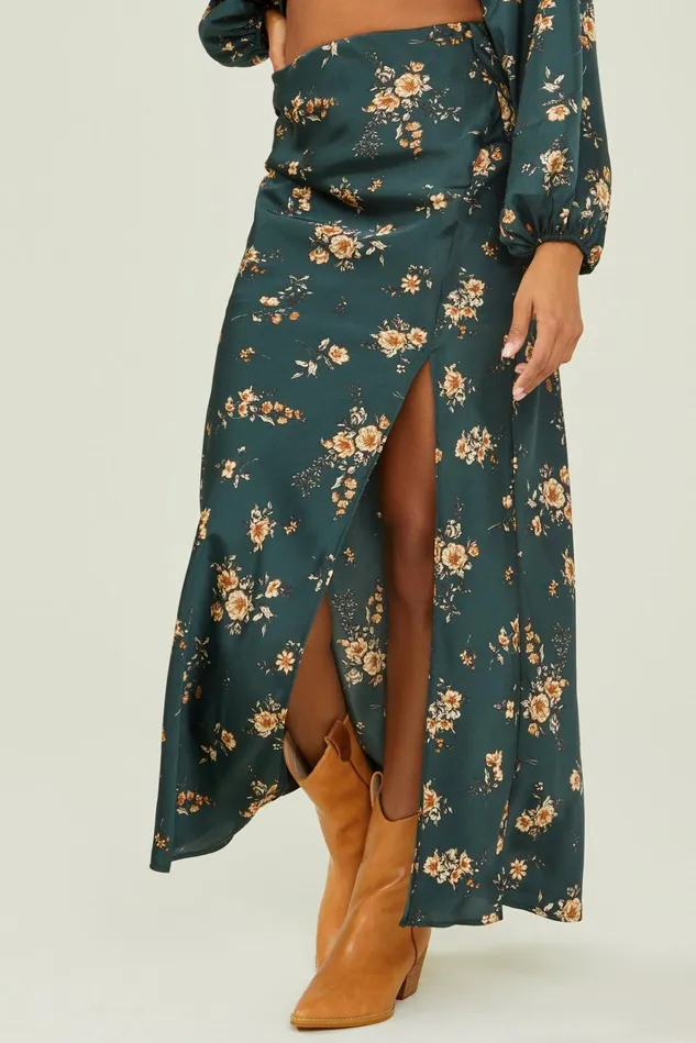 Altar039d State Delinia Midi Skirt Women Matching Sets