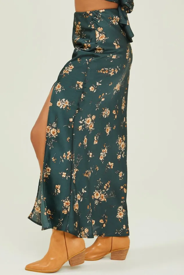 Altar039d State Delinia Midi Skirt Women Matching Sets