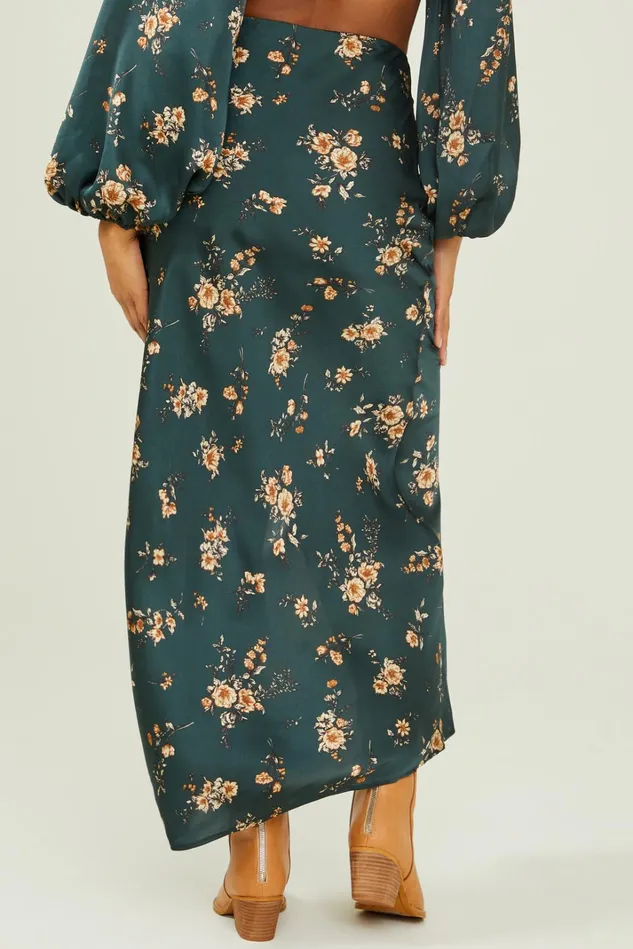 Altar039d State Delinia Midi Skirt Women Matching Sets