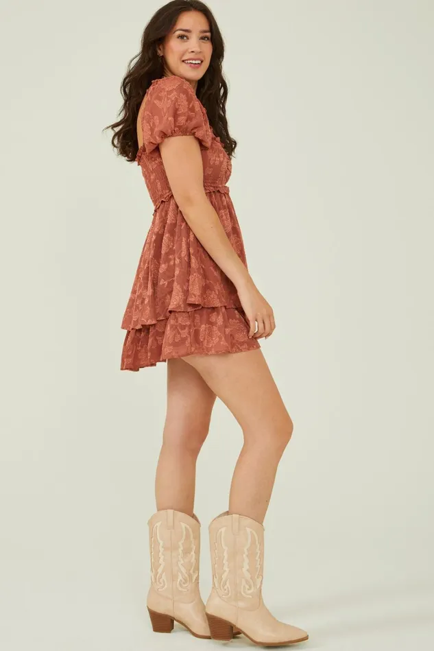 Altar039d State Ellery Floral Dress Women Mini