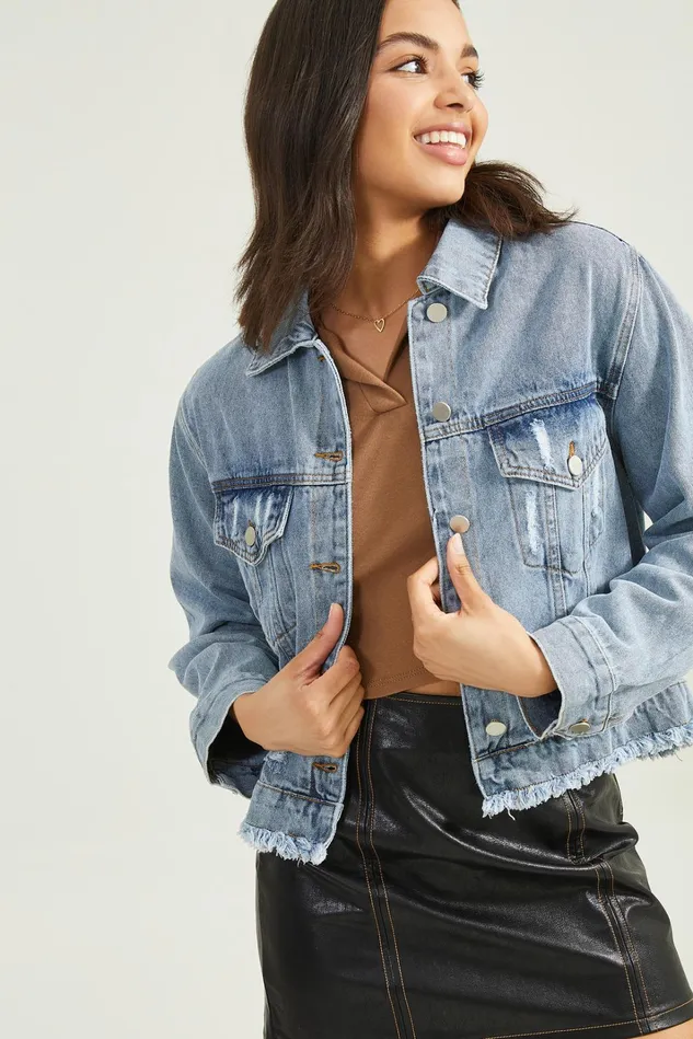 Altar039d State Faith Denim Jacket Women Jackets
