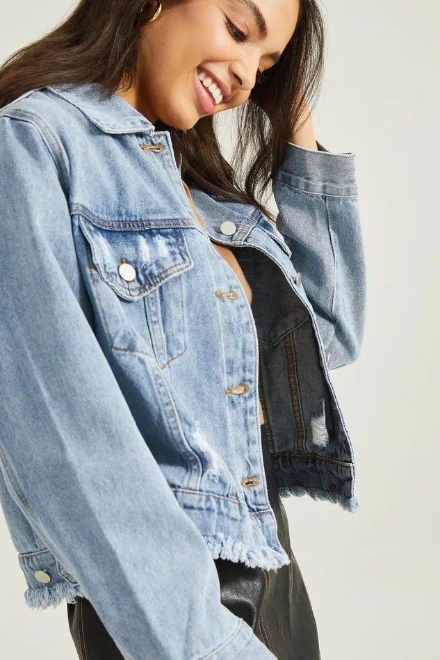 Altar039d State Faith Denim Jacket Women Jackets