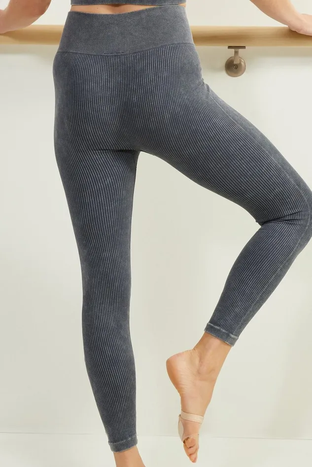 Altar039d State Finish Strong Ribbed Leggings Women Activewear