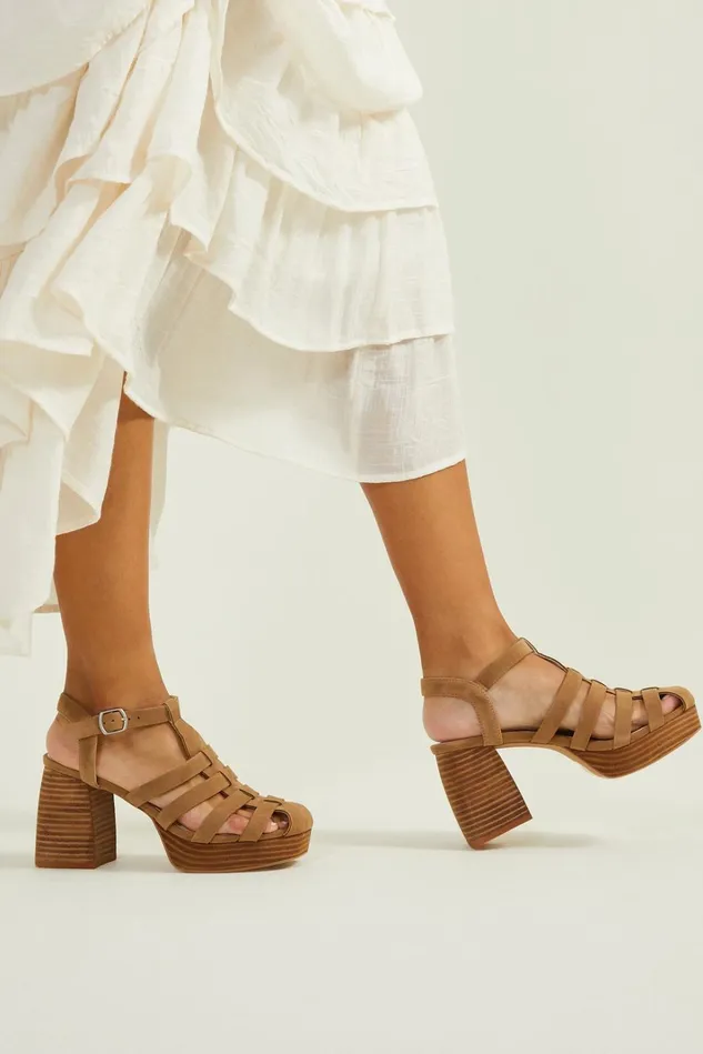 Altar039d State Hailee Gladiator Cage Heels Women Heels