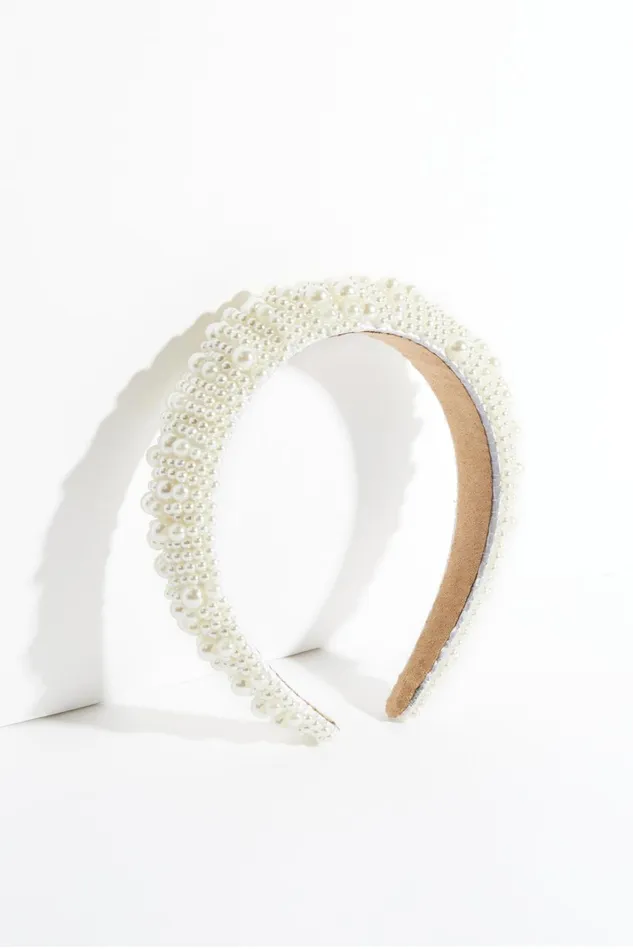 Altar039d State Jasmine Pearl Headband Women Hair Accessories