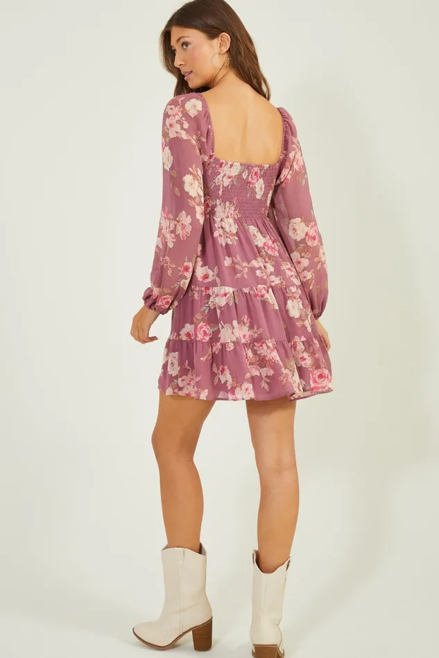 Altar039d State Lexi Floral Dress Women Mini