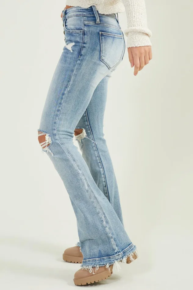 Altar039d State Lucy Flare Jeans Women Mid Rise Jeans
