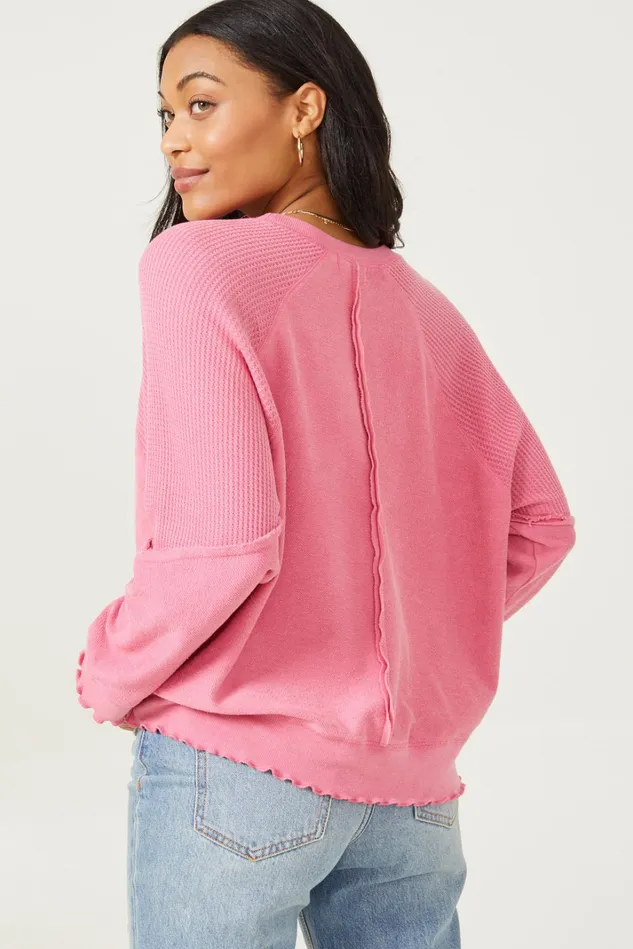 Altar039d State Lucy Thermal Top Women Blouses