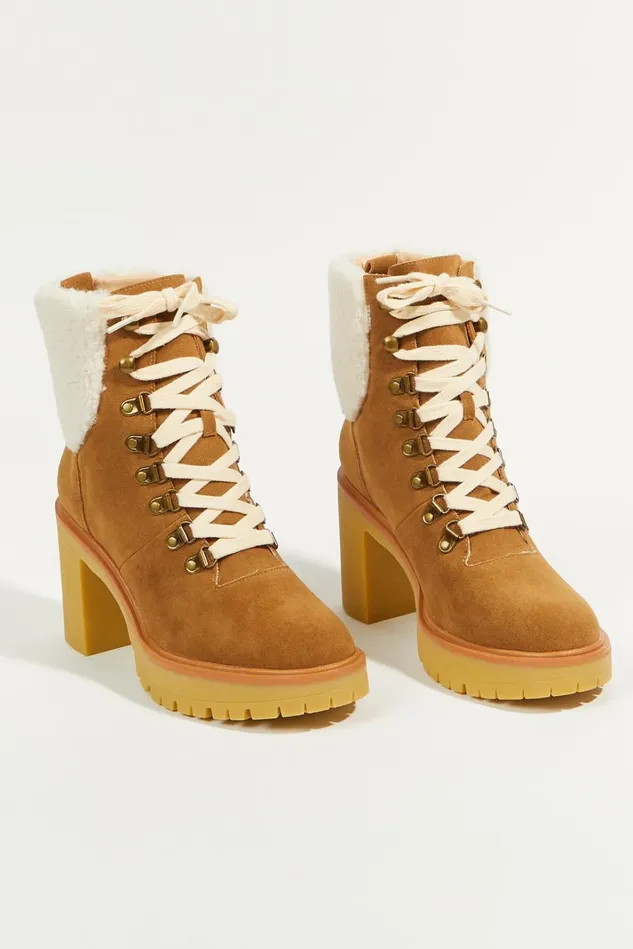 Altar039d State Madilyn Sherpa Lug Sole Boots Women Boots Booties