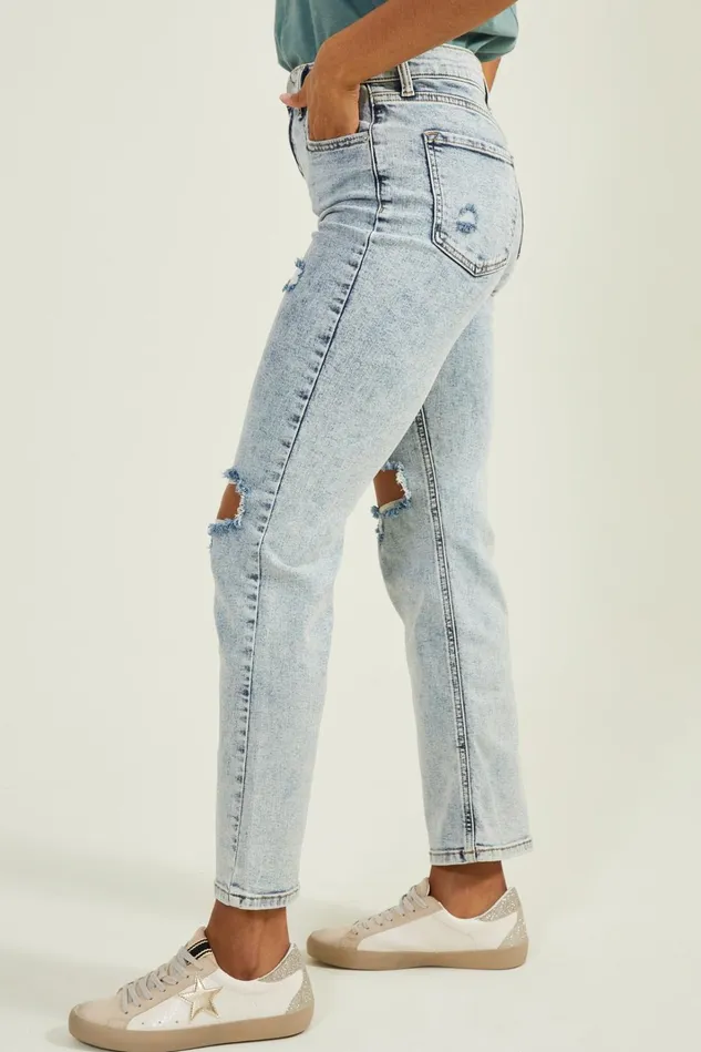 Altar039d State Mariah Straight Leg Jeans Women Mid Rise Jeans