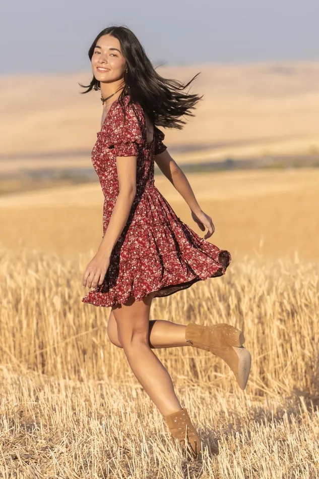 Altar039d State Mayte Floral Mini Dress Women Mini