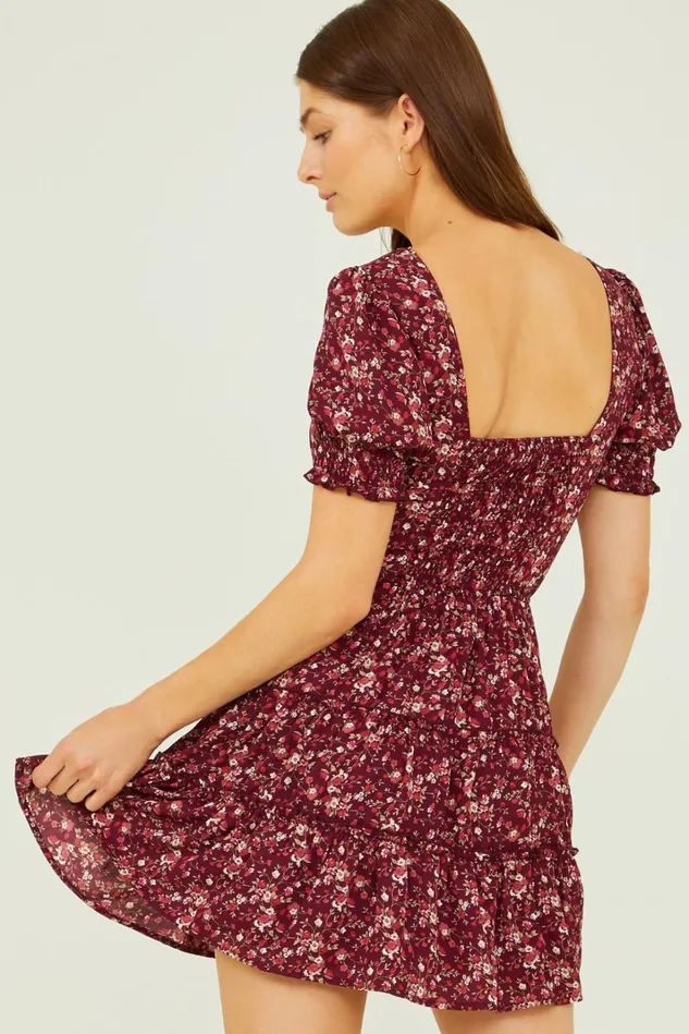 Altar039d State Mayte Floral Mini Dress Women Mini