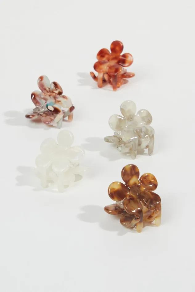 Altar039d State Mini Flower Claw Clip Pack Women Hair Accessories