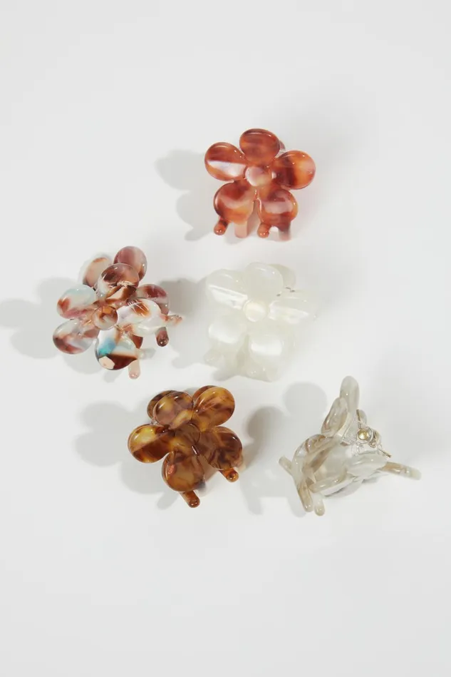 Altar039d State Mini Flower Claw Clip Pack Women Hair Accessories