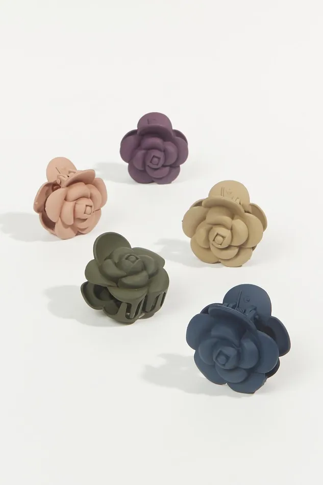 Altar039d State Mini Rosette Claw Clip Pack Women Hair Accessories